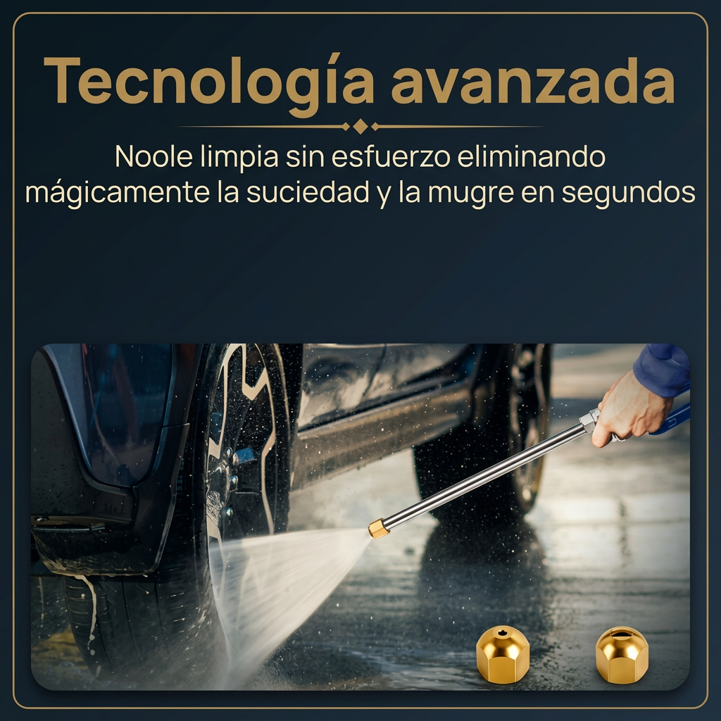 Noole: ¡Una presión de agua increíble en un paquete pequeño! (Promoción Exclusiva)