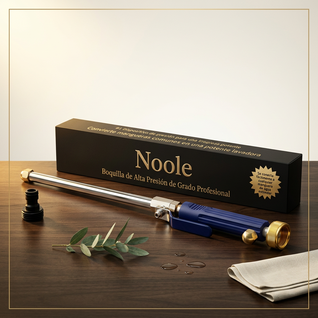 Noole: ¡Una presión de agua increíble en un paquete pequeño! (Promoción Exclusiva)