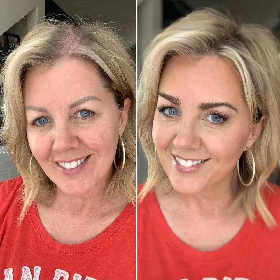 Antes y después en el cabello